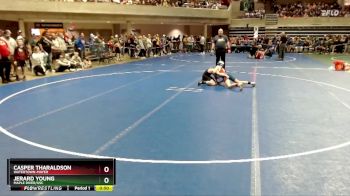 95 lbs Champ. Round 1 - Jerard Young, Maple River/USC vs Casper Tharaldson, Watertown-Mayer