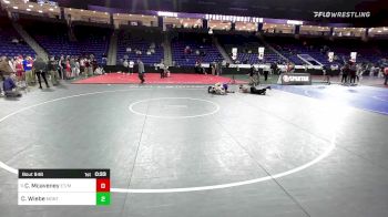 120 lbs Consi Of 8 #1 - Collin Mcaveney, Essex Tech/Masco Co-Op vs Cooper Wiebe, Montachusett