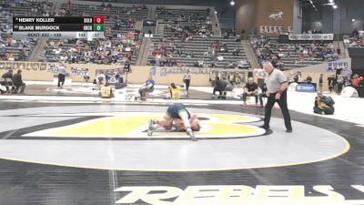 138 lbs 5th Place Match - Blake Murdock, Great Crossing vs Henry Koller, South Oldham