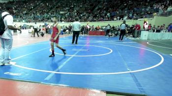 110 lbs Round Of 32 - Aiden Meza, Mustang Middle School vs Diesel Pedersen, Broken Arrow