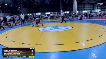 215 lbs Round 2 (3 Team) - Trey Robinson, DARKHORSE WRESTLING CLUB vs Braedon Atkinson, CLINIC WRESTLING