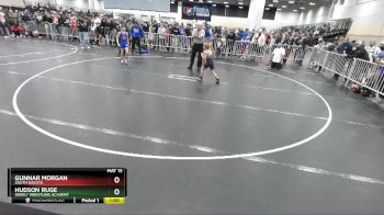 67 lbs Cons. Round 3 - Gunnar Morgan, South Dakota vs Hudson Ruge, Sebolt Wrestling Academy