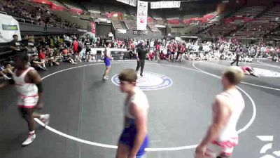 190 lbs David Calkins Jr, MDWA - Mount Diablo Wrestling Association vs Mason Ontiveros, SJWA - San Joaquin Wrestling Association