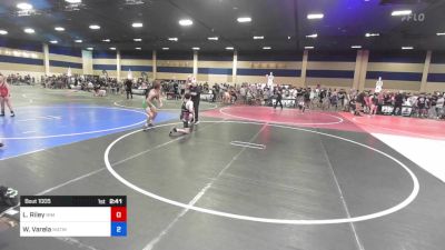 137 kg Quarterfinal - Lucas Riley, Rim Of The World Wrestling vs Wilber Varela, MatMonsters