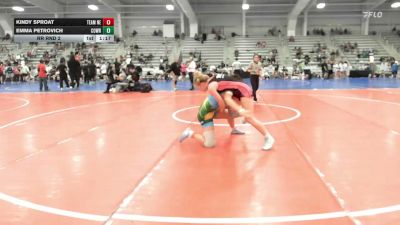 138 lbs Rr Rnd 2 - Kindy Sproat, Nebraska Blue - HSG vs Emma Petrovich, Cowrock WC - HSG