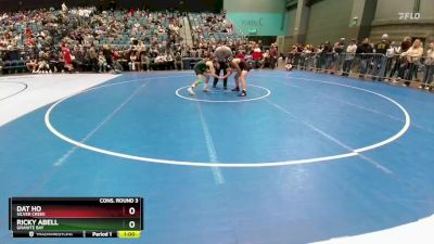 126 lbs Cons. Round 3 - Dat Ho, Silver Creek vs Ricky Abell, Granite Bay