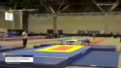 Rafi Pikofsky-Christiansen - Double Mini Trampoline, Dynamite Gymnastics - 2021 USA Gymnastics Championships