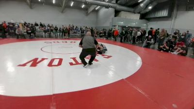 150 lbs Cons. Round 4 - Ethan Cowley, Chaparral vs Jacob Murrain, Pueblo West