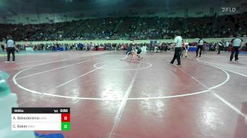 120 lbs Consi Of 16 #1 - Alissa Bekederemo, Union Girls JH vs Chloe Baker, Enid Junior High