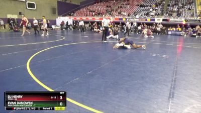 197 lbs Semis (4 Team) - DJ Henry, TCNJ vs Evan Danowski, Wisconsin-Whitewater