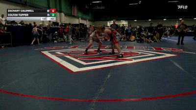 215 lbs Consi Of 8 #1 - Zachary Caldwell, NY vs Colton Tupper, PA