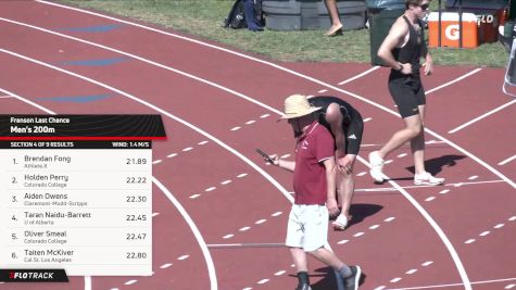 Men's 200m Track, Finals 4