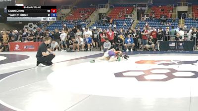 106 lbs Champ. Rd Of 32 - Aiden Linko, West Virginia vs Jack Thrush, Arizona
