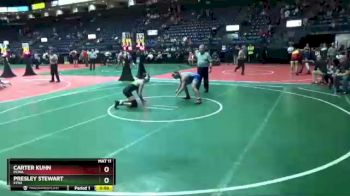 157 lbs 3rd Place Match - Carter Kuhn, PCWA vs Presley Stewart, ETN2