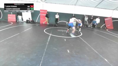 144 lbs Cons. Round 4 - Joseph Enriquez, El Toro High School vs Leon Fitarau, Martin Luther King