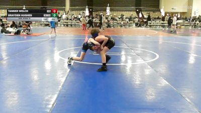 72 lbs Rr Rnd 6 - Tanner Welch, Revival Blue vs Brayden Hughes, RedNose Wrestling School - K3