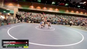 120 lbs Quarterfinal - Vanessa Keller, Oakridge vs Kennedy Russell, University Prep