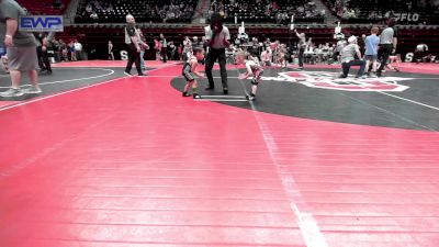 35 lbs Semifinal - Chet Clay, Skiatook Youth Wrestling vs August Phang, Sperry Wrestling Club