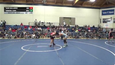 1st Place Match - Ezekiel Lara, Menlo College Transition Men vs Sam Gallardo, UNLV Men