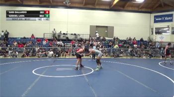 1st Place Match - Ezekiel Lara, Menlo College Transition Men vs Sam Gallardo, UNLV Men