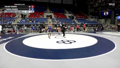 165 lbs Cons. Rd Of 16 - Kalob Ybarra, CO vs Isreal Ibarra, AZ