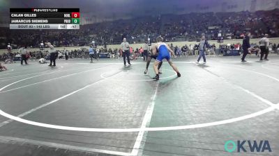 140 lbs Consolation - Calan Gilles, Noble Takedown Club vs JaMarcus Siemens, Prodigy Elite Wrestling