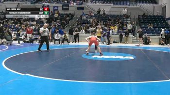 157 lbs Quarterfinal - William Nix, Belmont Abbey vs Keegan Roberson, UNC Pembroke