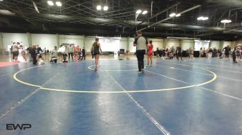 97-102 lbs Rr Rnd 5 - Kailee Sanjur, Cowboy Wrestling Club vs Arieanna Beckley, Wtc