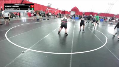 284-291 lbs Round 1 - Hunter Johnson, Glenbrook South vs Alexander Poppe, Marathon