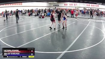 127 lbs Round 1 - Victoria Powers, Nebraska Wrestling Academy vs Brylee Gugelman, Hawk