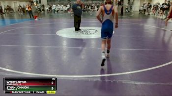 105 lbs Finals (8 Team) - Derek Bye, Dover-Eyota vs Lane Hoffman, TMBWWG