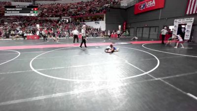 63 lbs Quarterfinal - Braylon Tibbett, Chippewa Elite vs Nash Menghe, Mukwonago Wrestling Club