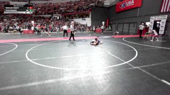 63 lbs Quarterfinal - Braylon Tibbett, Chippewa Elite vs Nash Menghe, Mukwonago Wrestling Club