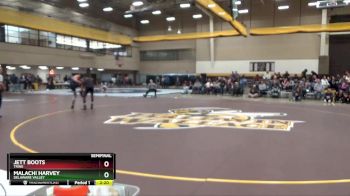 141 lbs Semifinal - Malachi Harvey, Delaware Valley vs Jett Boots, Trine