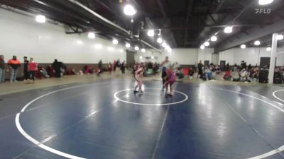 88 lbs Rr Rnd 3 - Camille Dominguez, NM Gold vs Kalisa Bettis, Knight Youth Wrestling