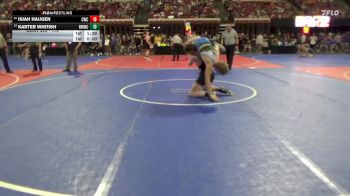 172 lbs Champ. Round 2 - Isiah Haugen, Coyote Wrestling Club vs Karter Whitish, North Montana Wrestling CLub