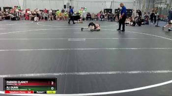 76 lbs Placement (4 Team) - Parker Clancy, Seagull WC vs RJ Dunn, Mat Warriors Maniacs