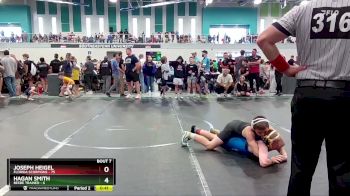 110 lbs Round 3 (6 Team) - Joseph Heigel, Florida Scorpions vs Hagan Smith, Beebe Trained