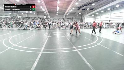235 lbs Consi Of 4 - Avyon Boner, CA vs Daniella Jenkins, NC