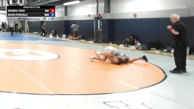 114Yellow lbs Rr Rnd 1 - Gianna Cruz, Eastchester vs Katie Porcelli, Rocky Point