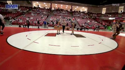 115 lbs Consi Of 4 - Aubrey Hart, Searcy High School vs Lillie Clark, Jay High School