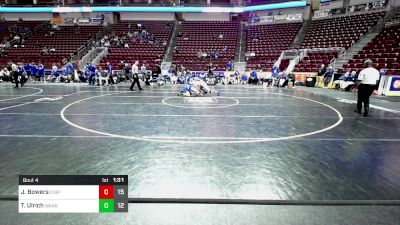 145 lbs Round Of 16 - Jackson Bowers, Fort Leboeuf vs Tyler Ulrich, Warrior Run