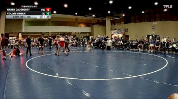 105 lbs Cons. Round 3 - Kaden Daugherty, Vandalia Jr Wrestling Club vs Collyn Mihelic, Elevation Wrestling Club