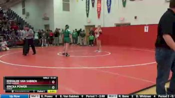 Round 2 - Ericka Power, Osage vs Emmalee Van Sabben, Saint Ansgar