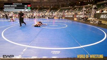 75 lbs 5th Place - Maddux Sickles, Immortal Athletics WC vs Jacob Stoker, Mat Psycho