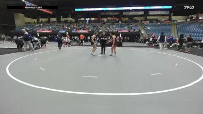 160 lbs Champ. Round 1 - 3 Quilaztli Miguel-Lapham, Southern Oregon vs Amelia Frounfelter, Saint Mary