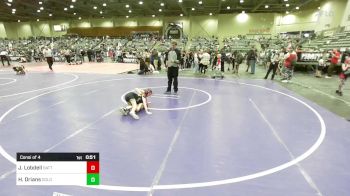 64 lbs Consi Of 4 - Jolie Lobdell, Battle Mountain WC vs Harley Orians, Gold Rush Wrestling