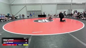 100 lbs Round 1 (6 Team) - Kinley Harker, Missouri vs Taylor Drake, Idaho