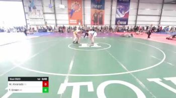 152 lbs Consi Of 16 #1 - William Alvarado, CO vs Travis Green, MD