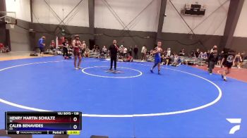 138 lbs Cons. Round 4 - Henry Martin Schultz, SC vs Caleb Benavides, CA